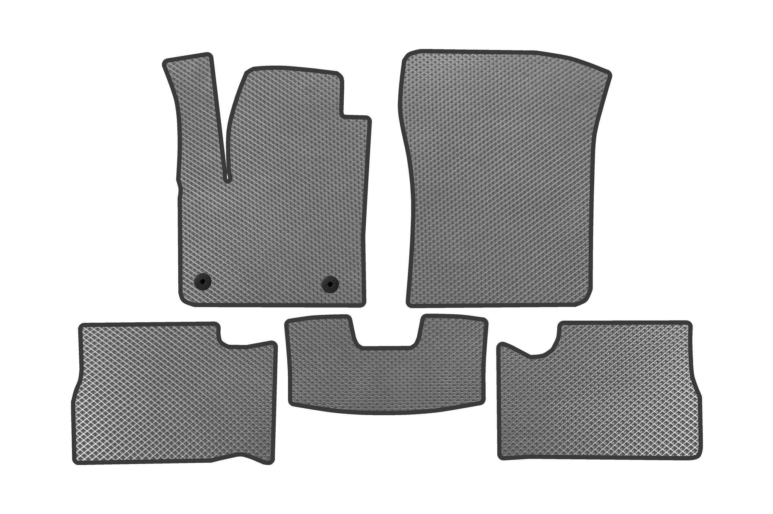 Коврики автомобильные Digital Designs EVA электро для Opel Mokka 2021- гг. этилвинилацетат Серый (183995)