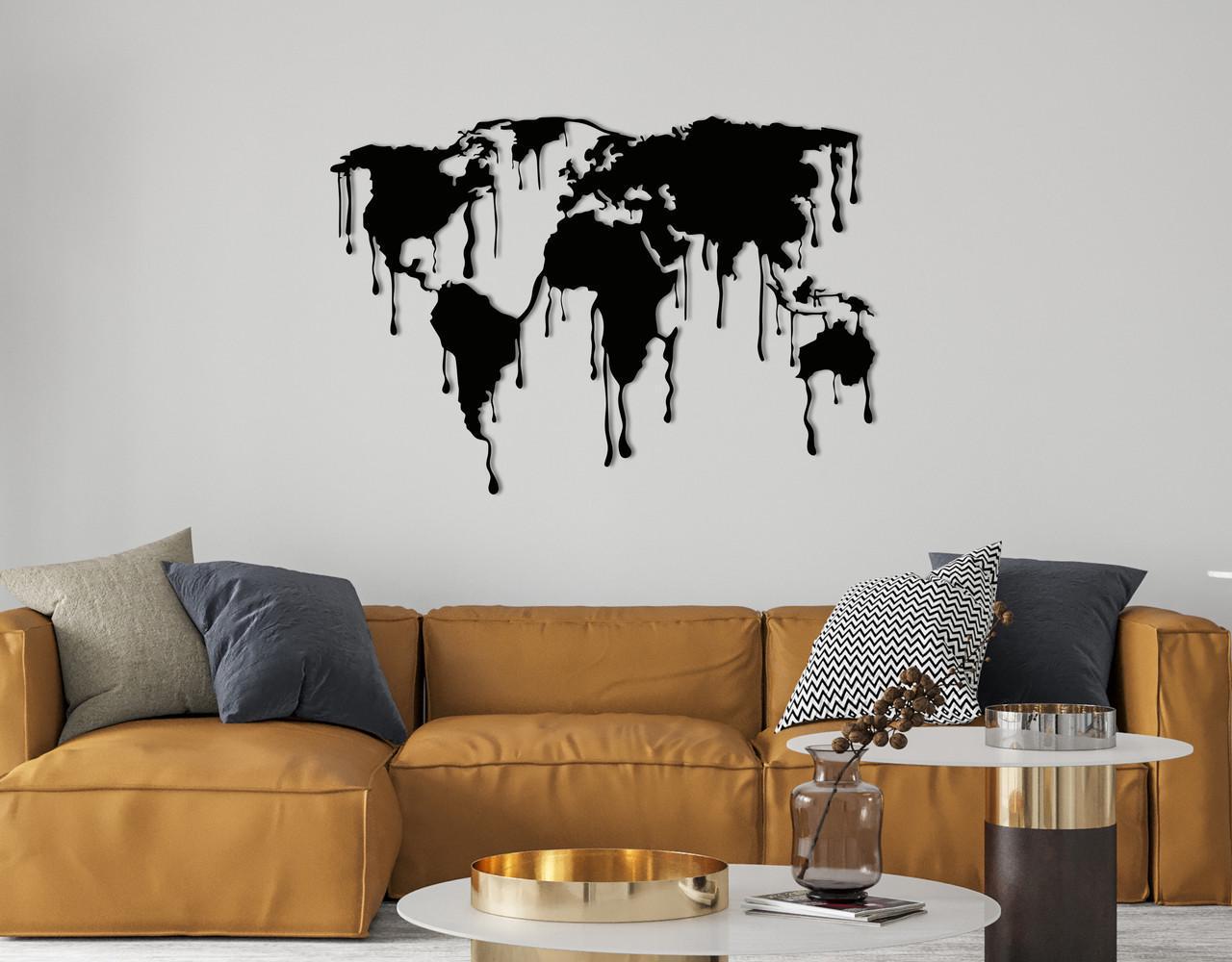 Декоративное панно на стену Upwood Decor BloodWorld 60х86,4 см (1552356779)