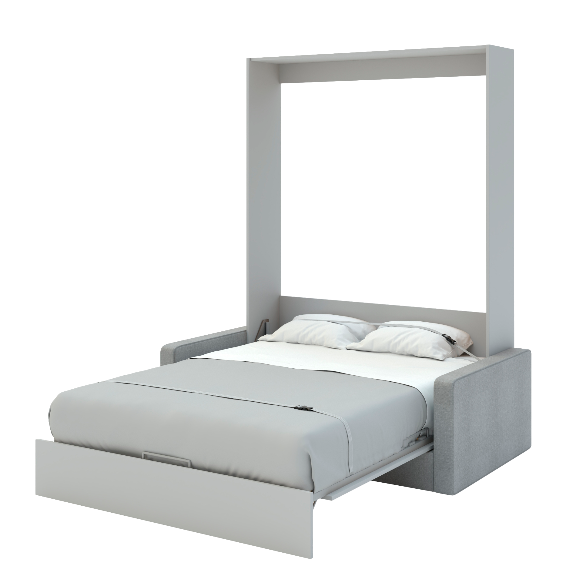 Шкаф-кровать-диван MIRA SOFA NEW-140 Стальной Серый Шкаф-кровать-диван MIRA SOFA NEW-140 Стальной Серый