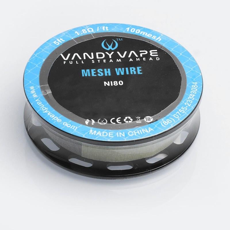 Котушка сітки Vandy Vape Mesh Wire DIY Ni80 100 mesh (bs036) - фото 3