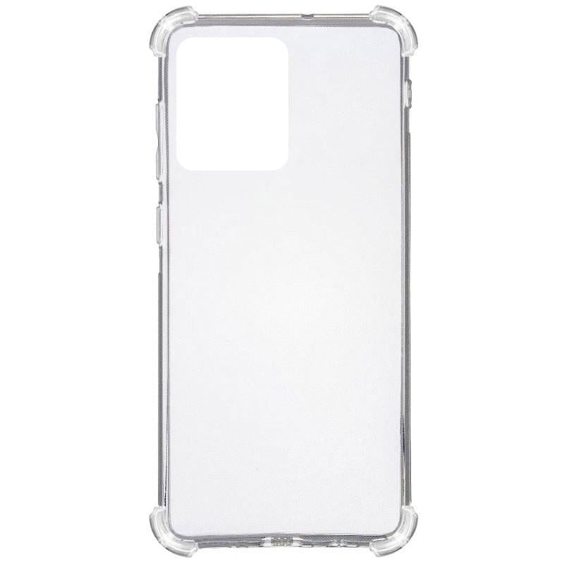 Противоударный TPU Чехол GETMAN Ease logo усиленные углы для Realme C33 Бесцветный (Прозрачный)