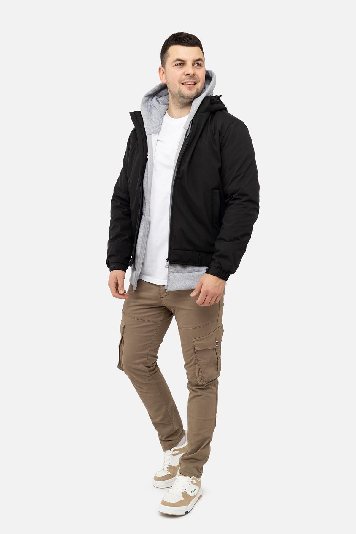 Куртка мужская ЦБ-00244175 р. 44 Черный (28422024) Куртка мужская ЦБ-00244175 р. 44 Черный (28422024)