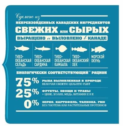 Сухой корм Acana Pacifica Cat для кошек и котят всех пород с рыбой 1,8 кг (a64118) (64992641184) - фото 4 Сухой корм Acana Pacifica Cat для кошек и котят всех пород с рыбой 1,8 кг (a64118) (64992641184) - фото 4