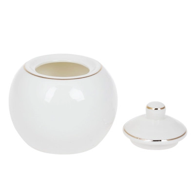 Сахарница фарфоровая 993-405 0,4 л Белый (YS00008) - фото 2 Сахарница фарфоровая 993-405 0,4 л Белый (YS00008) - фото 2