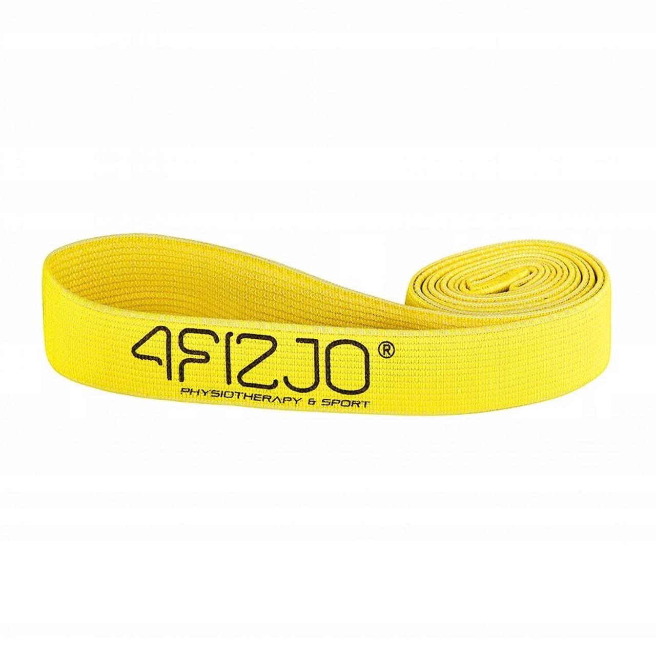 Еспандер-петля 4fizjo Flex Power Band із тканини 27-35 кг Yellow (P-5907739313126)