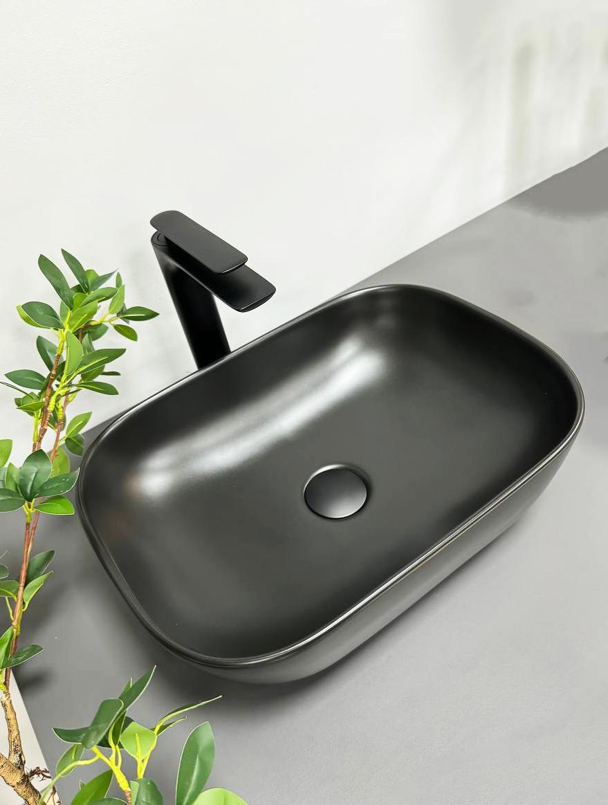 Умивальник VBI RAVENNA накладний Black matt (VBI-011203)
