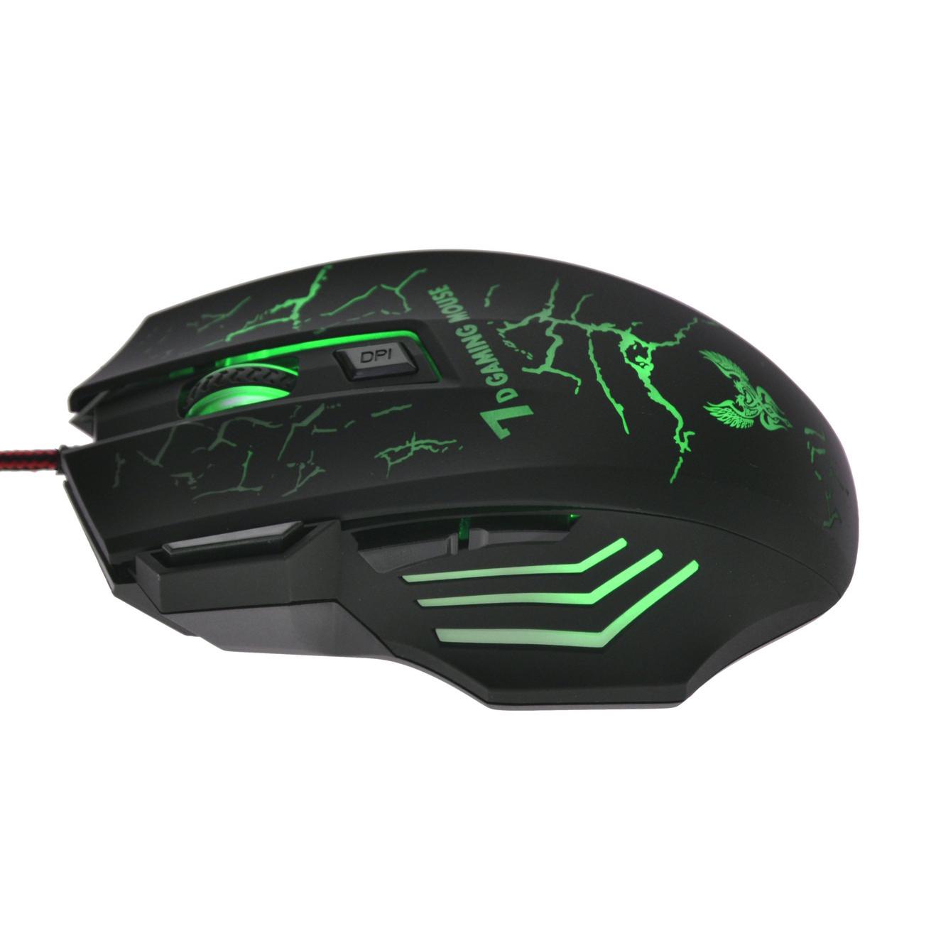 Мышка игровая Gaming Mouse X7 RGB 4800 dpi (1010454-Black) - фото 2