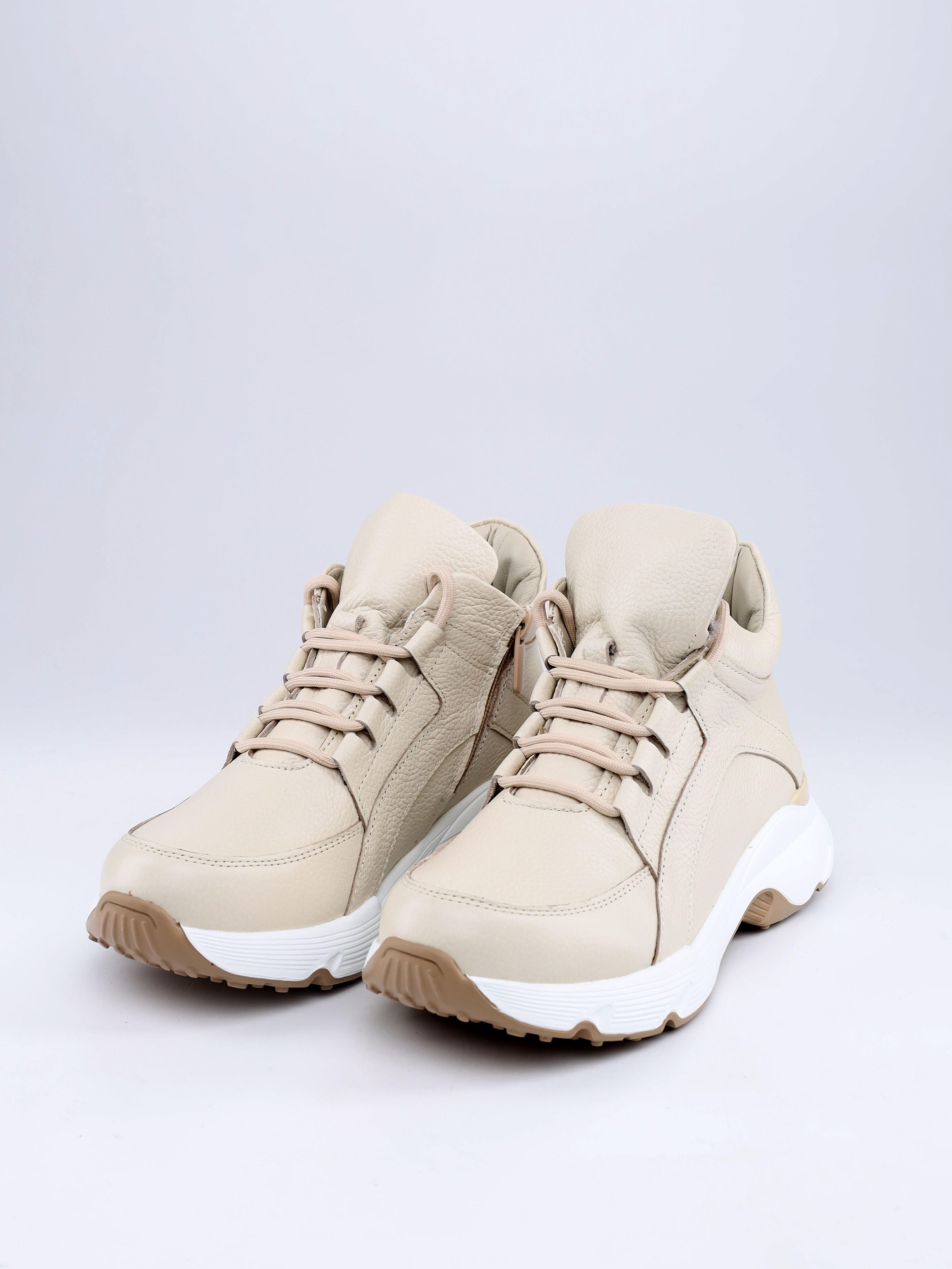 Кроссовки женские ЦБ-00221802 р. 36 Бежевый (SKT000913635)