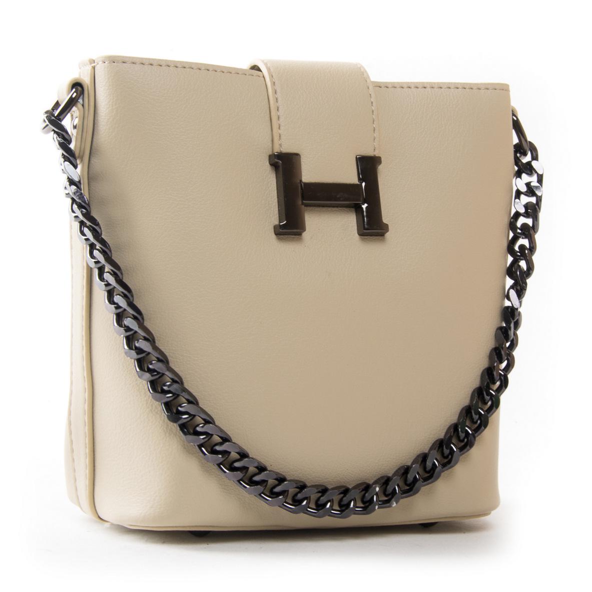 Женская сумочка-клатч Fashion 17053 Бежевый