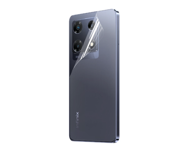 Пленка противоударная гидрогелевая Hydrogel Film для Infinix Note 30 Pro на заднюю панель Transparent