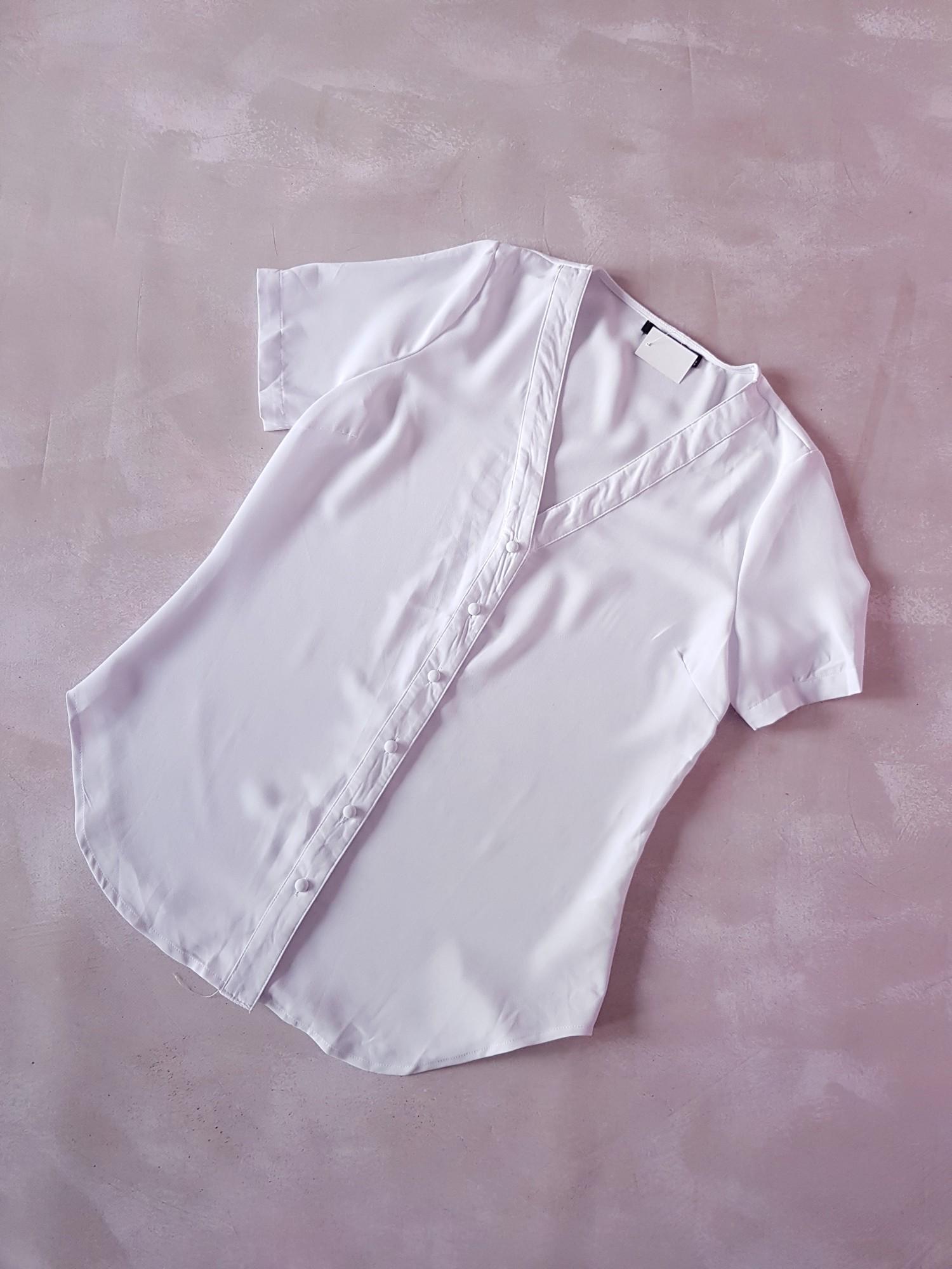 Блуза Boohoo M Белый (10405) - фото 5 Блуза Boohoo M Белый (10405) - фото 5