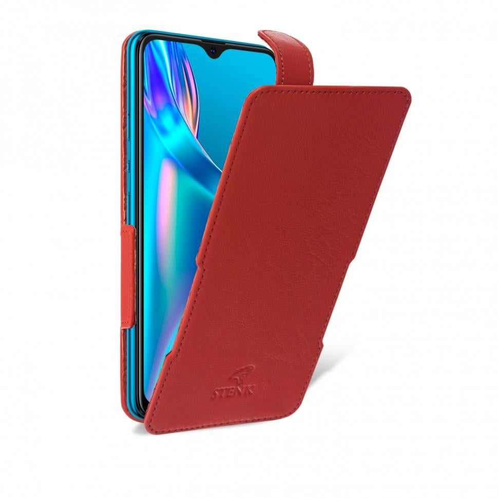 Чехол флип Stenk Prime для OPPO A12 Красный (66674)