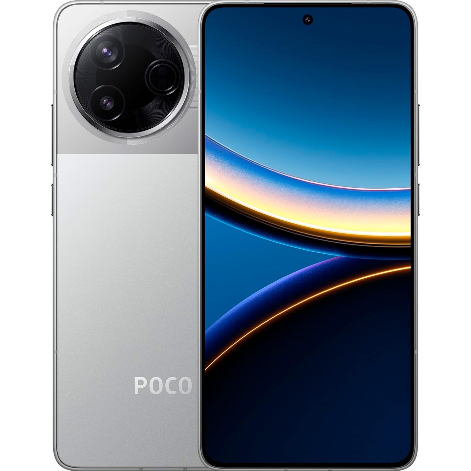 Смартфон POCO F7 Pro 12/256GB Global EU Silver