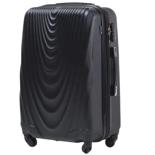 Чемодан дорожный Wings 304 L Черный (2371523655)