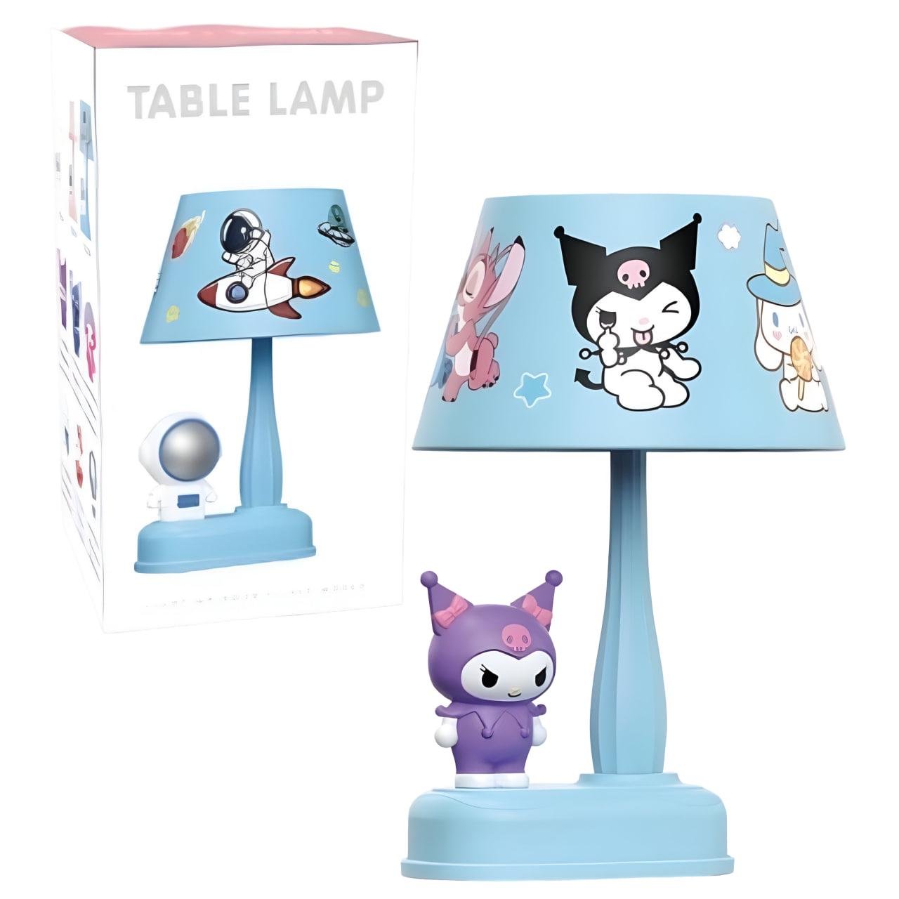 Настольная лампа Куроми Голубой (343A) - фото 2 Настольная лампа Куроми Голубой (343A) - фото 2