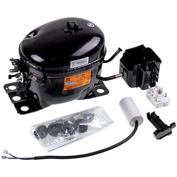 Компрессор для холодильника Zanussi ZEL GML140A R134a 140W из реле ZNB43-120P15C (300005060182)
