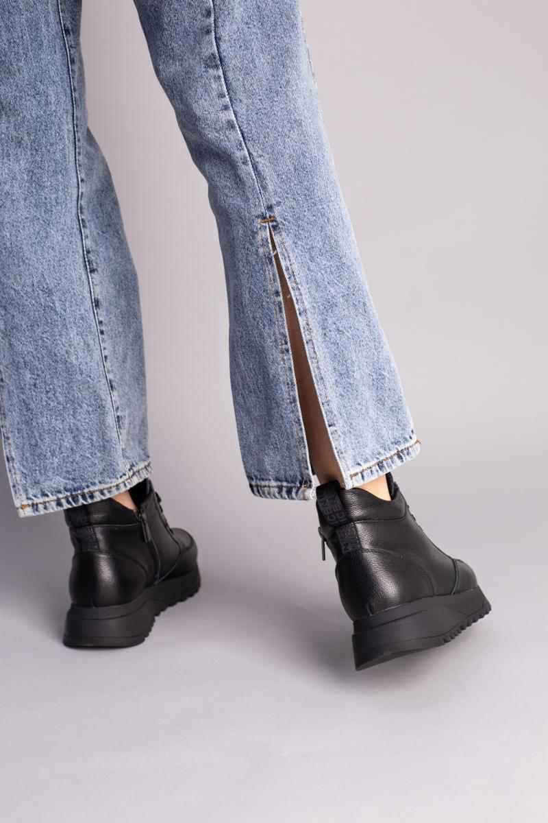 Кроссовки женские кожа флотар на меху р. 39 Черный (9417-2з/39) - фото 3 Кроссовки женские кожа флотар на меху р. 39 Черный (9417-2з/39) - фото 3