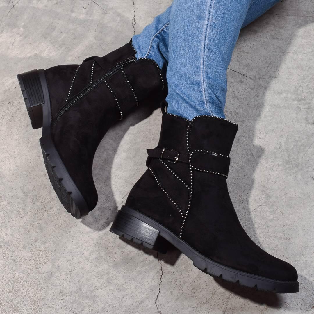 Ботинки женские с декором 323205 р. 38 25 см