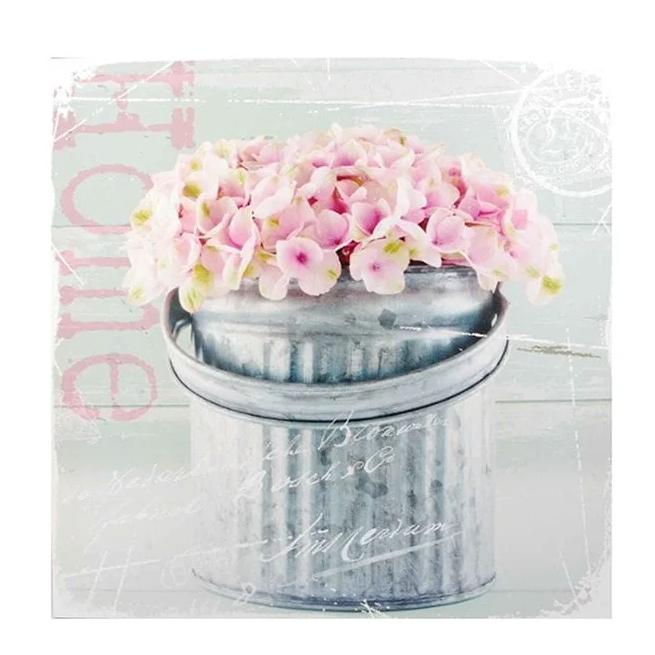 Картина Flora Цветы в горшке 28х28 см (30612)