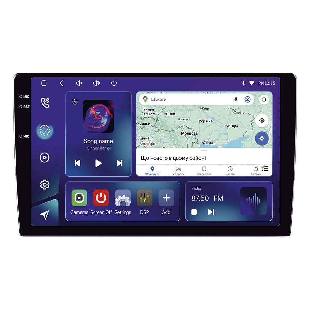 Автомагнитола 10" Decker D10-005 4x64 4G 360 2k