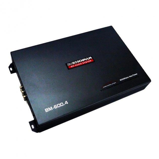 Автомобильный 4-х канальный усилитель BM Audio BM-600.4 8000W Black (1548324812)