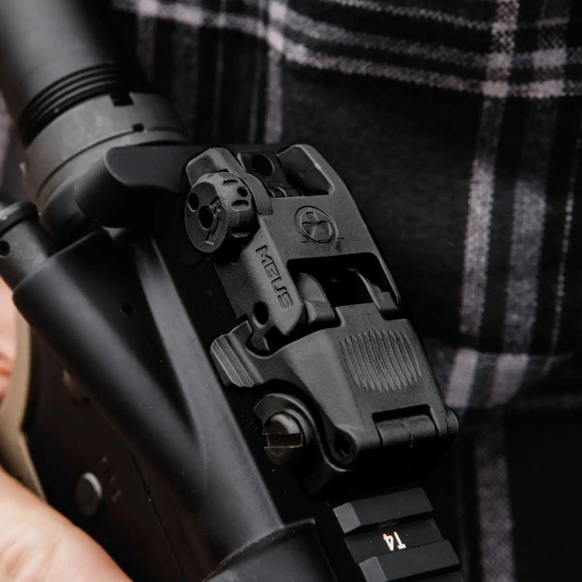 Целик складной Magpul MBUS Sight-Rear (MAG248) - фото 9