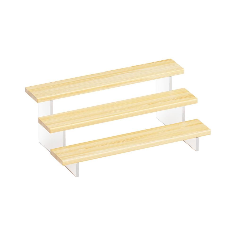 Подставка-стенд товарная на 3 полки 300х170х120 мм ( TPS-3p2 )