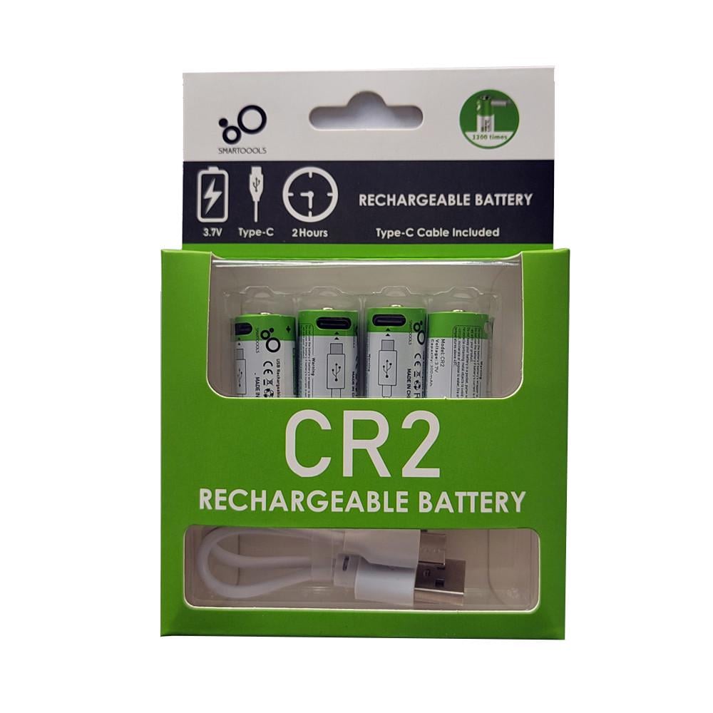 Аккумулятор Smartools CR2 с разъемом Type-C блистер 4 шт. и кабель Type-C 300 mAh 3,7V Аккумулятор Smartools CR2 с разъемом Type-C блистер 4 шт. и кабель Type-C 300 mAh 3,7V