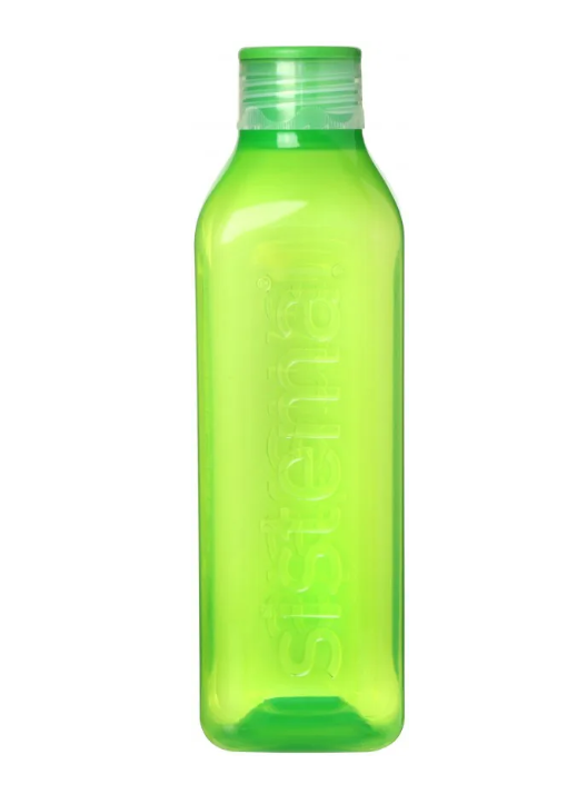Пляшка для води квадратна Sistema Hydrate 1 л (890-2 green)