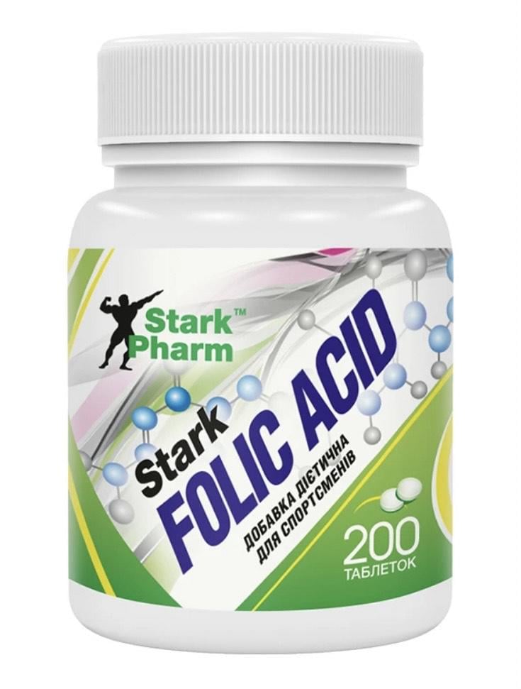 ᐉ Фолиевая кислота Stark Pharm Folic Acid 400 мкг 200 таблеток