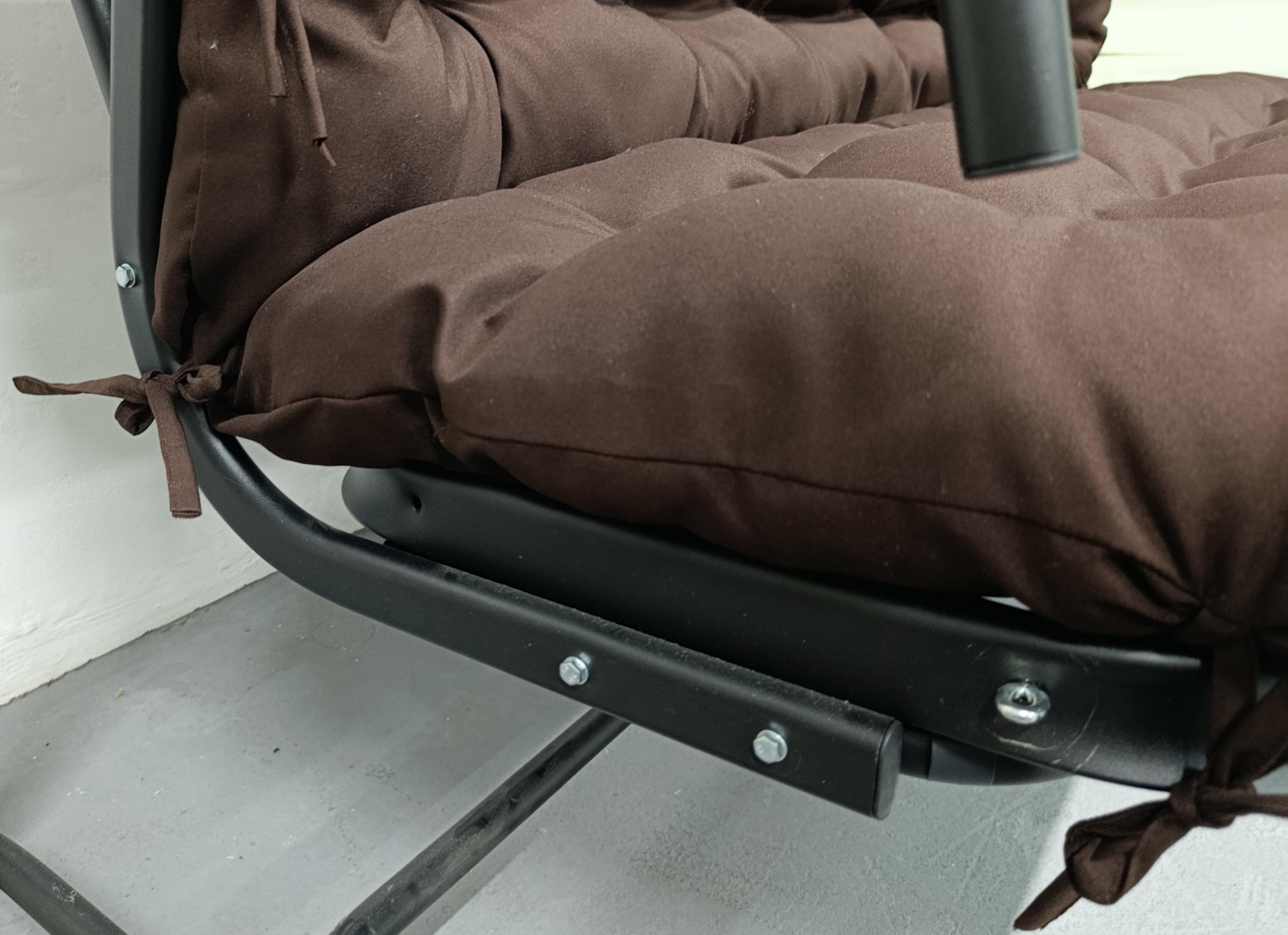 Матрас для качелей eGarden Soft 170x110x12 см Темно-коричневый (5928) - фото 5 Матрас для качелей eGarden Soft 170x110x12 см Темно-коричневый (5928) - фото 5