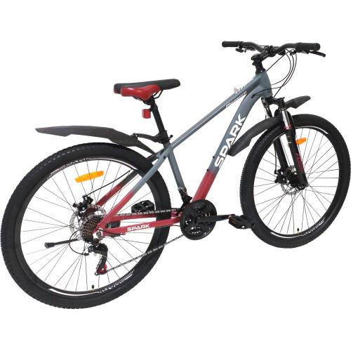 Велосипед Spark PLEASURE колеса 27,5"/алюминиевая рама 15" Серо-темно-красный (26351945) - фото 4 Велосипед Spark PLEASURE колеса 27,5"/алюминиевая рама 15" Серо-темно-красный (26351945) - фото 4