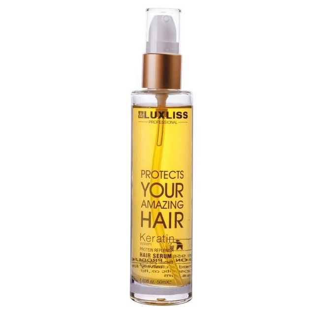 Олія кератинова Luxliss Keratin Protein Replenish Hair Serum 50 мл