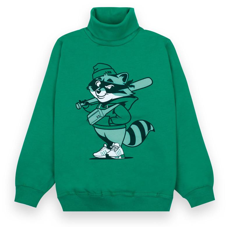 Водолазка детская для мальчика Gabbi SV-20-25-4 Ситисленг теплая 116 см Зеленый (12421)