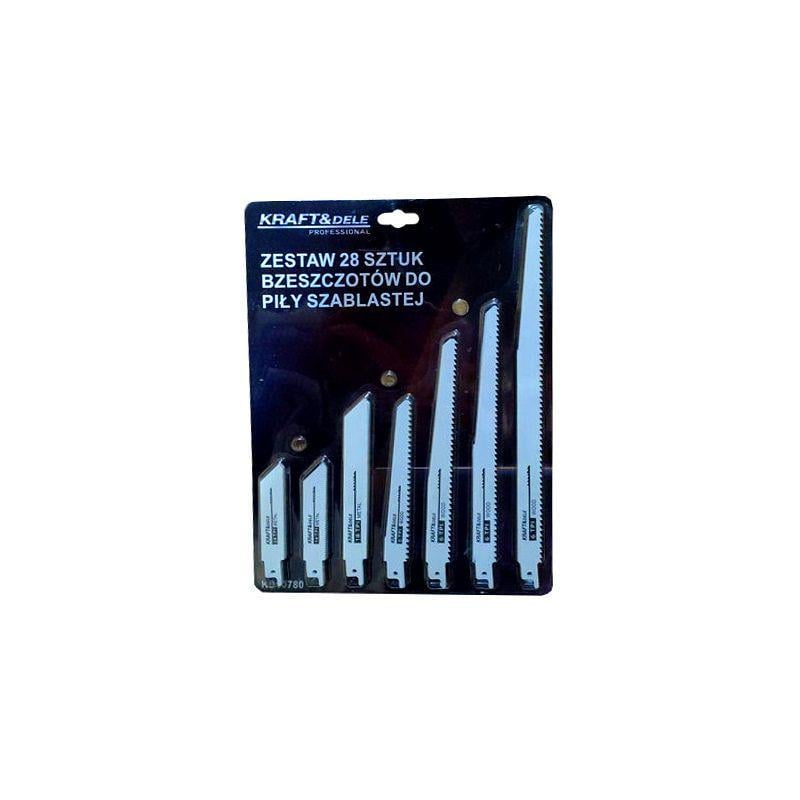 Полотно для сабельной пилы Kraft&Dele KD10780 2417446603 по дереву и металлу сменное 28 шт.