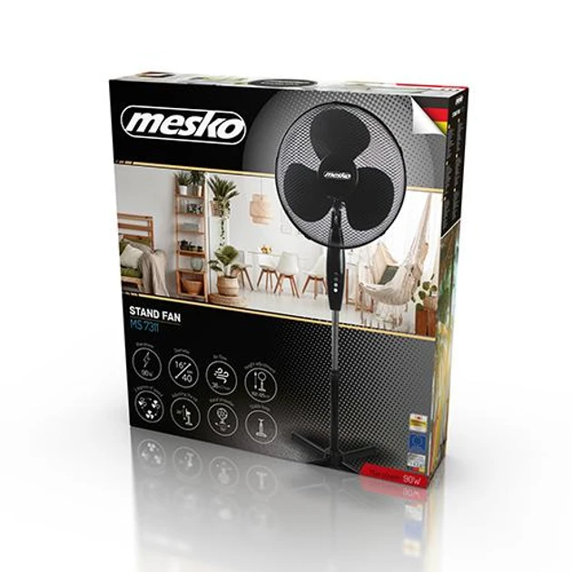 Вентилятор Mesko MS-7311 Black (03687)