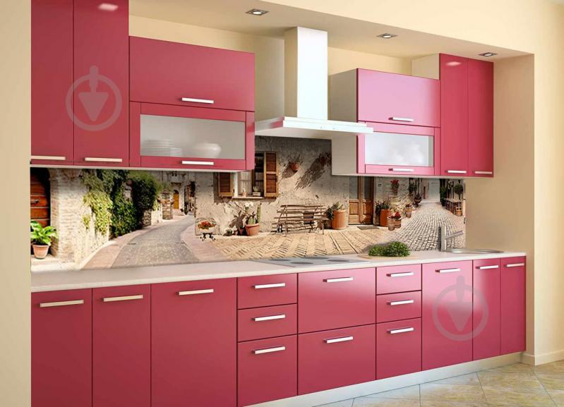 Скинали на кухню Zatarga «Прованс 03» 600х3000 мм виниловая 3Д наклейка кухонный фартук самоклеящаяся Z180473/2