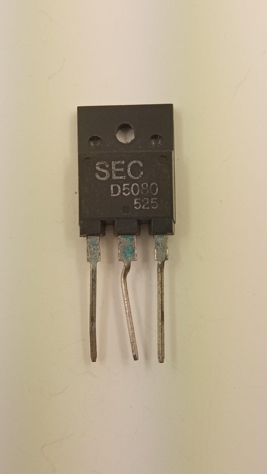 Транзистор 2SD5080 npn 800V/5A/60W TO-3P (28714)