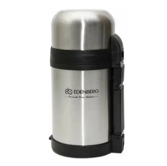 Термос металлический Edenberg для еды 0,8 л (Eb-3506) - фото 1 Термос металлический Edenberg для еды 0,8 л (Eb-3506) - фото 1