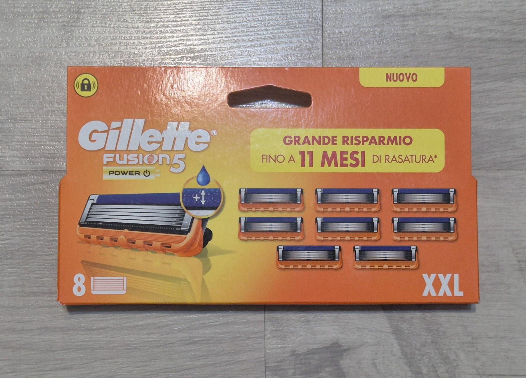 Картриджи сменные для бритья Fusion5 мужские Gillette Fusion 5 Power 8 шт.