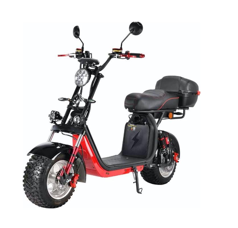 Электроскутер Atlas Forester 2500W 60V 24 Ah Red