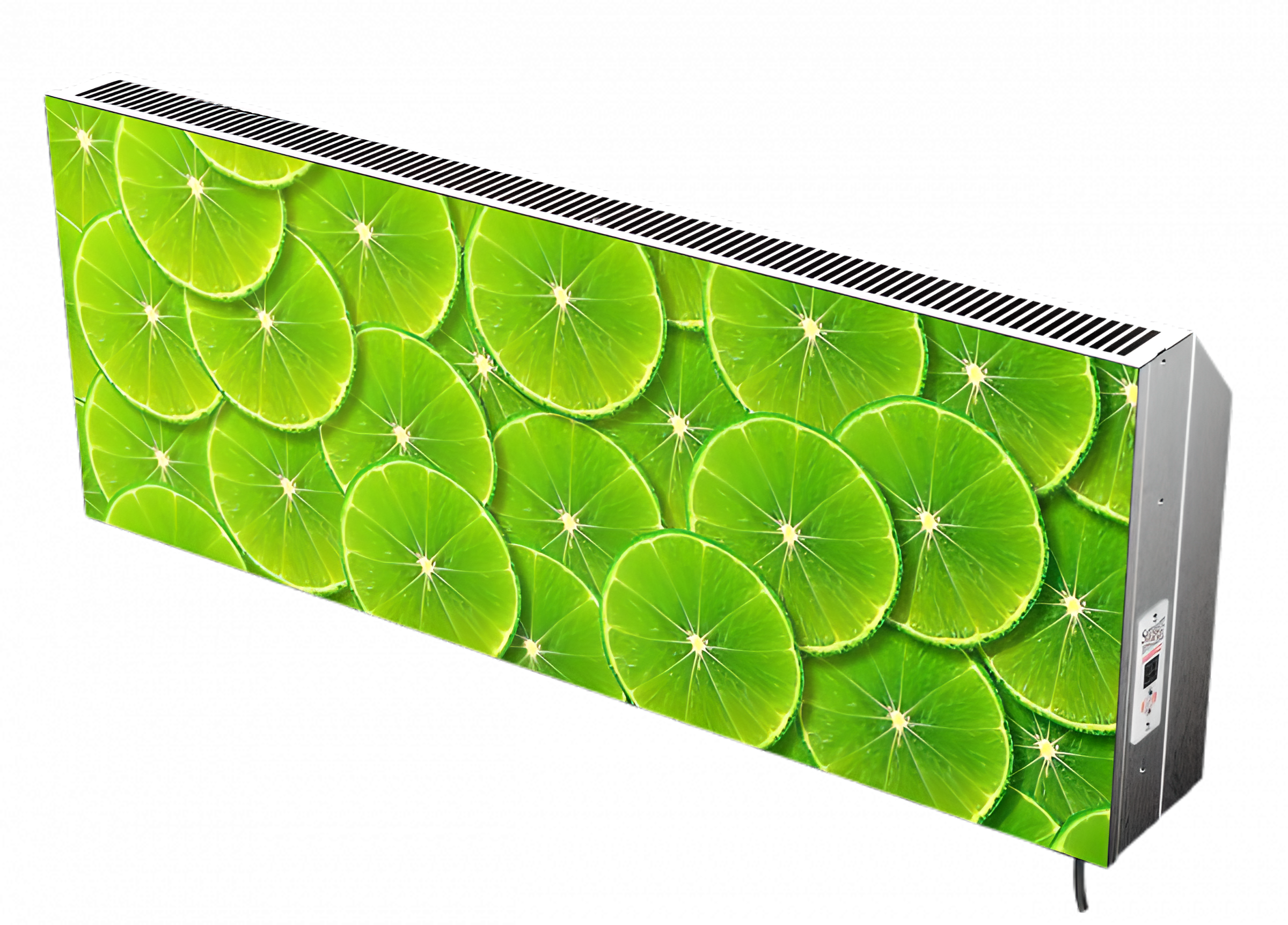 Обігрівач керамічний Smart Install Model S 120 Малюнок з терморегулятором/електронне керування нержавіюча сталь 20 м2 (MODEL S 120 M)