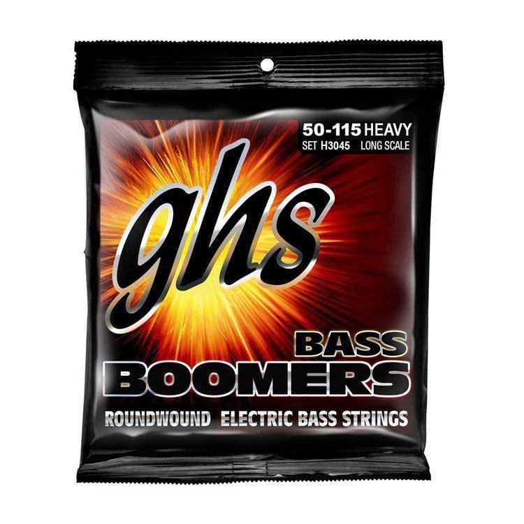 Струны для бас гитары GHS Boomers H3045 50-115 (122730)