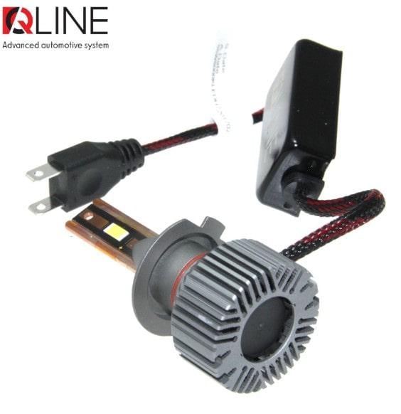 Автолампи Qline Ultra LED +200% 55W H7 6000K 2 шт. - фото 8 Автолампи Qline Ultra LED +200% 55W H7 6000K 2 шт. - фото 8