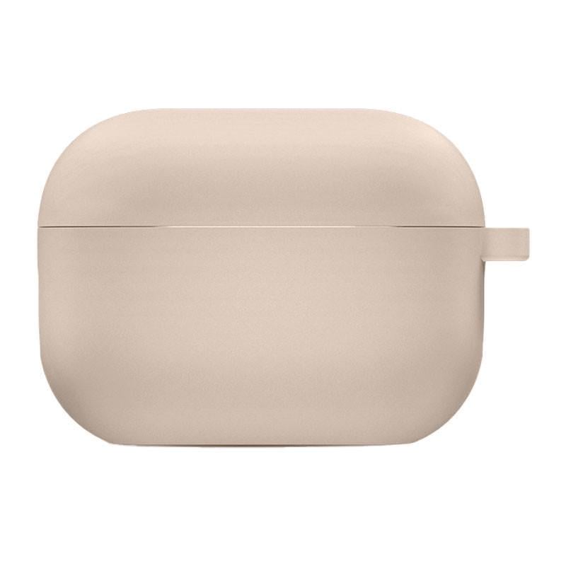 Футляр силіконовий Epik для навушників Airpods 4 з мікрофіброю Рожевий/Pink Sand (00000075783_25)