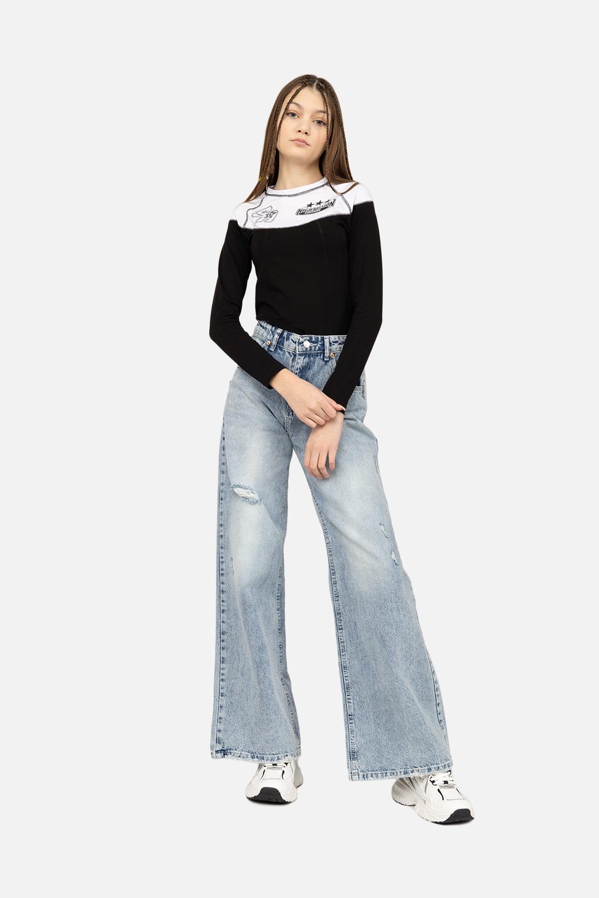 Джемпер жіночий з довгим рукавом ЦБ-00267753 р. 42 Чорний (SKT001038937) - фото 2 Джемпер жіночий з довгим рукавом ЦБ-00267753 р. 42 Чорний (SKT001038937) - фото 2