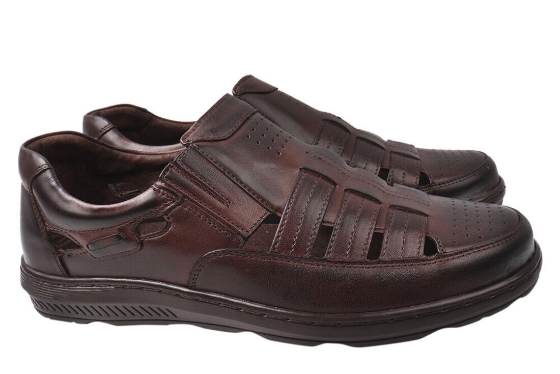 Туфли мужские Giorgio из кожи на низком ходу р. 40 Кабир (12-21LTC)