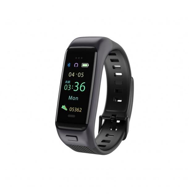 Умный браслет Goral B03 с bluetooth гарнитурой 2в1 Черный