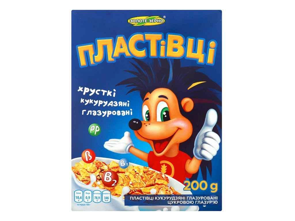 Хлопья Золотое Зерно Глазированные 200 г (865689)