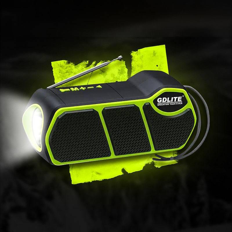 Фонарь-радио MP3 с Bluetooth и повербанком аккумуляторный - фото 2 Фонарь-радио MP3 с Bluetooth и повербанком аккумуляторный - фото 2